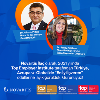 Novartis la Trkiye, dnya apnda En yi veren dlne layk grld