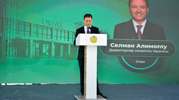 bulunan Orzax Y�netim Kurulu Ba�kan� Ecz. Selman Alimo�lu