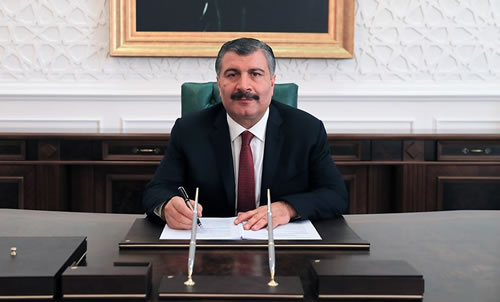 lk Koronavirs As Salk Bakan Fahrettin Kocaya Yapld